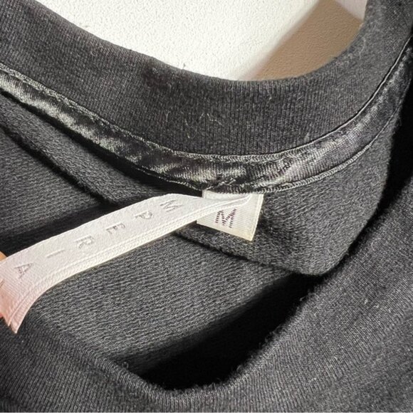 Elegant Black Puff Sleeve Mini Dress made in Italy - Picture 4 of 7